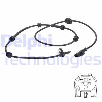 Bilde av DELPHI SS20638 ABS sensor aktiv 1250 ALFA ROMEO: 147