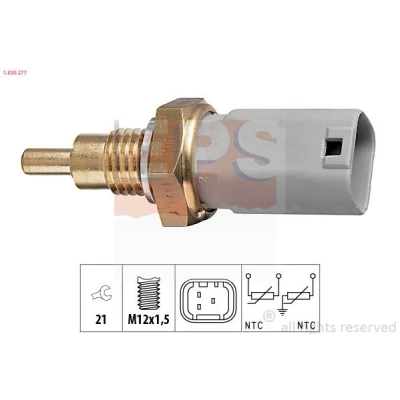 Bilde av EPS 1.830.277 Kjølevæsketemperatursensor Made in Italy OE Equivalent