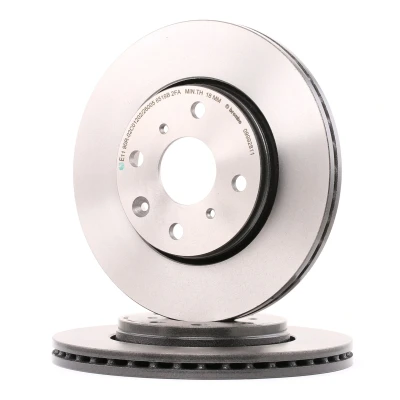 Bilde av BREMBO COATED DISC LINE 09.9928.11 Bremseskiver 247 20 4 innvendig ventilert belagt CITROËN: C1 II, I, PEUGEOT: 108 Hatchback, 107 Hatchback