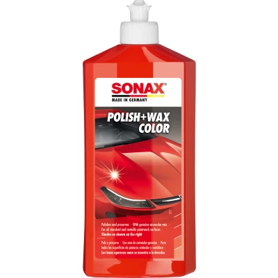 Bilde av Fargevoks Sonax Polish &amp; wax color (red) NanoPro, Universal