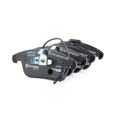 Bilde av BREMBO P 85 113X Bremseklosser inkl. slitasjevarselkontakt uten tilbehør AUDI: A4 B8 Allroad, Avant, A5 Coupé