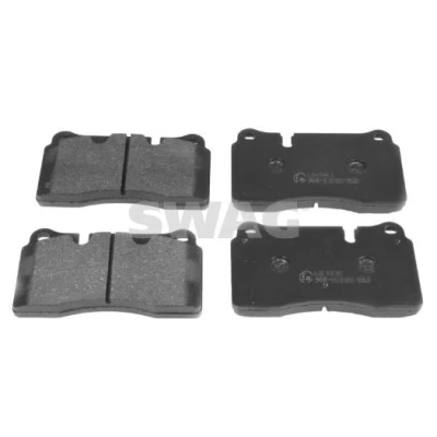 Bilde av SWAG 30 91 6734 Bremseklosser framaksel klargjort for slitasjeindikator VOLKSWAGEN: Touareg I, II, AUDI: A3 Sportback, TT Coupé, Roadster