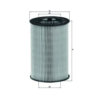Bilde av MAHLE ORIGINAL LX 813 Luftfilter 135,0 92,0 Filterinnsats SMART: Fortwo I Coupé, City Coupe, Cabrio