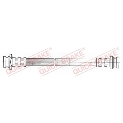 Bilde av QUICK BRAKE 25.018 Bremseslange 235 M10x1 SUZUKI: Grand Vitara 1 SUV, Alto VII, SX4 I Hatchback, NISSAN: Pixo