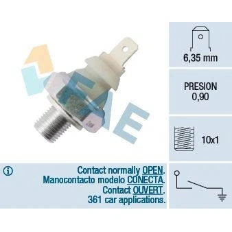 Bilde av Oljetrykkbryter, audi,ford,seat,skoda,vw, 038 919 081 A, N, 068 C, 1469776, 1669964, 6M21 9278 GA, 95