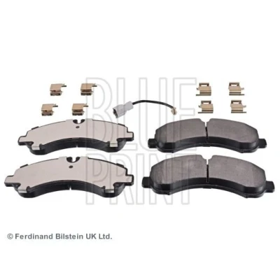 Bilde av BLUE PRINT ADC44285 Bremseklosser framaksel inkl. slitasjevarselkontakt med antihyle blikk, festemateriell MITSUBISHI: Canter 7.Generation