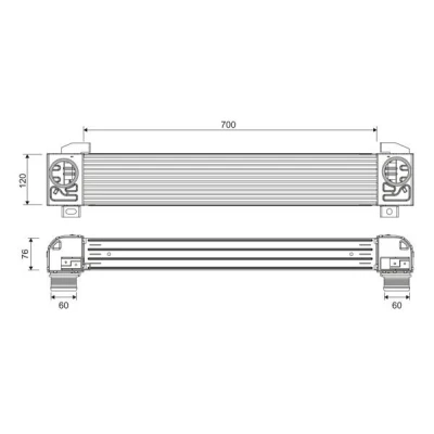 Bilde av VALEO 818386 Ladeluftkjøler Aluminium uten sensor PEUGEOT: 308 I Hatchback