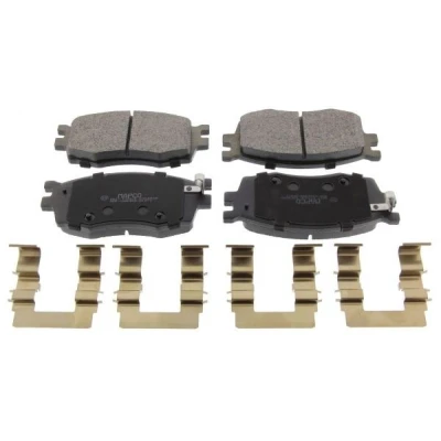 Bilde av MAPCO 6617 Bremseklosser framaksel med akustisk slitasjevarsel HYUNDAI: i20 I Hatchback, ACCENT 3 Stufenheck, KIA: RIO 2