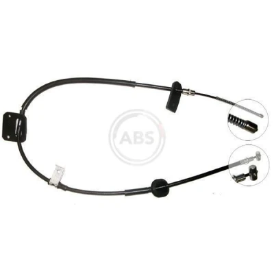 Bilde av A.B.S. K12627 Bremsekabel 1345 Trommelbrems for høyre/venstre ratt