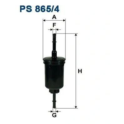 Bilde av Drivstoffilter, ford fiesta v, van fusion, mazda 2, 1140 129, 2208 333, 2S61 9155 AB, D350 13 480