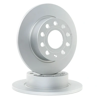 Bilde av VALEO 672546 Bremseskiver bakaksel 253 10 9 fullt ut belagt VOLKSWAGEN: Caddy 3, GOLF 5, 6, SKODA: Octavia 2 Combi, 3 Yeti