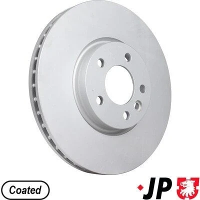 Bilde av JP GROUP 1163114500 Bremseskiver framaksel 340 32,5 5 innvendig ventilert belagt VOLKSWAGEN: Multivan (7HM, Transporter 5, Bus