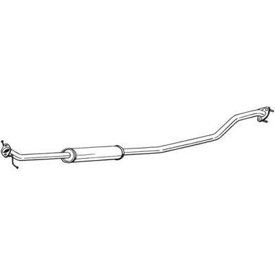 Bilde av Midtre eksospotte BOSAL 287 471