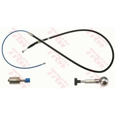 Bilde av TRW GCH2602 Bremsekabel 1642, 1045 Skivebrems VOLKSWAGEN: Polo IV Hatchback, SKODA: Fabia I Hatchback