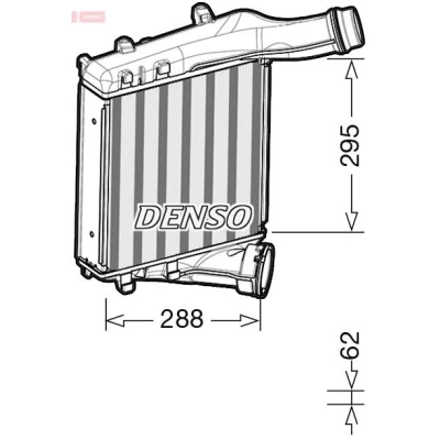 Bilde av Intercooler DENSO DIT28019
