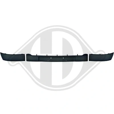 Bilde av DIEDERICHS Priority Parts 4413161 Pynte / vernelist, støtfanger foran