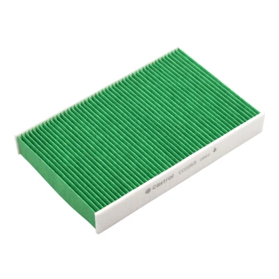 Bilde av Castrol filters CC0265 Kupéfilter Partikkelfilter, med antibakteriell effekt 238mm 153mm 32mm NISSAN: Juke, Pulsar Hatchback, RENAULT: Fluence