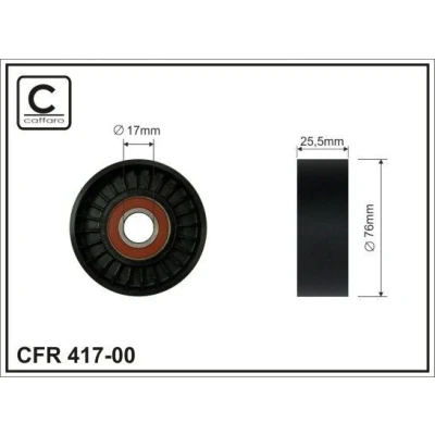 Bilde av Remstrammer, kilerem, audi a4 b8, b8 avant, a5, a5 sportback, a6 c6, c6 a8 d3, d4, q5, q7, 06E 903 133, 133A, 06
