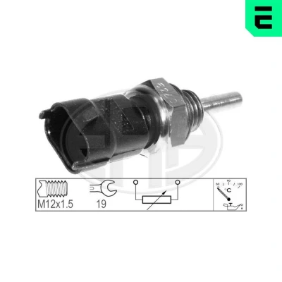 Bilde av Sensor, kjølemiddeltemperatur, passer mange bilmodeller, 00 001 338 C7, 12 566 778, 13 38 467, 511, 1338 F9, 15 336 564,