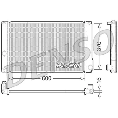 Bilde av Radiator, motorkjøling, toyota auris, auris kombi, prius plus, 164000T240, 164000T270, 1640037230, 1640037240, 1640037260
