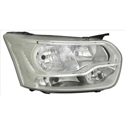 Bilde av TYC 20 15492 06 2 Frontlykter venstre H7/H1, H15, LED med kjørelys, svingelys for høyrekjøring LED, elektromotor