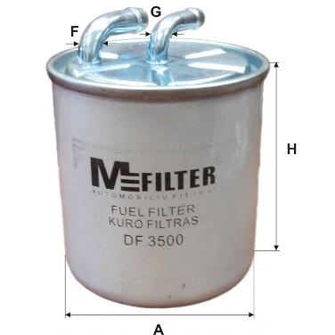 Bilde av Drivstoffilter MFILTER DF 3500
