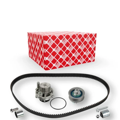 Bilde av FEBI BILSTEIN 173162 vannpumpe + Registerreimsett med 148 VOLKSWAGEN: Passat B6 Sedan, Variant, Touran I, AUDI: A3 Sportback