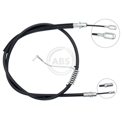 Bilde av A.B.S. K14023 Bremsekabel 1533 Skivebrems FORD: Transit Mk6 Flatvogn lastebil/Chassis, Van, Minibuss