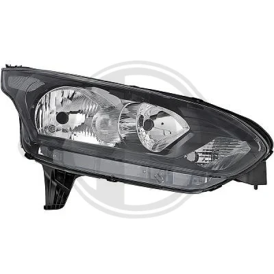 Bilde av Frontlykt, Høyre ford transit connect minibus, minivan, v408 skåp/stor limousine OE 1807870, 1819686, 1827688