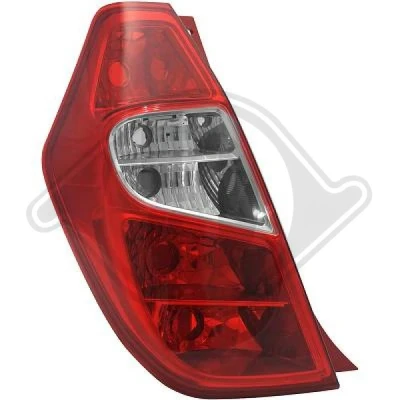 Bilde av DIEDERICHS Baklykter venstre W16W, PY21W, P21W, P21/5W 6852191