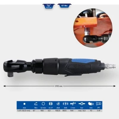 Bilde av Skralleskrutrekker (trykkluftdrevet) KS TOOLS BT160600