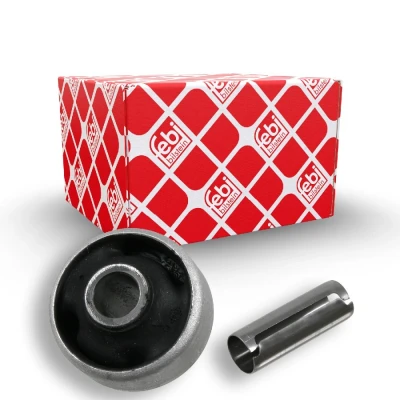 Bilde av FEBI BILSTEIN 14530 Styrestang Lagring med monteringshylse framaksel venstre, nede, bak, høyre gummi, Aluminium