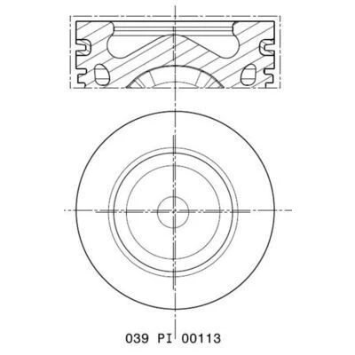 Bilde av Stempel MAHLE ORIGINAL 039 PI 00113 000