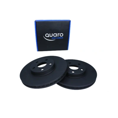 Bilde av QUARO QD2949HC Bremseskiver framaksel 277 26 5 100 innvendig ventilert spraylakkert høy karbon uten hjulnav, hjulfestebolt