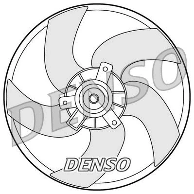 Bilde av DENSO DER21011 Kjølevifte 340 100 PEUGEOT: 206 Hatchback
