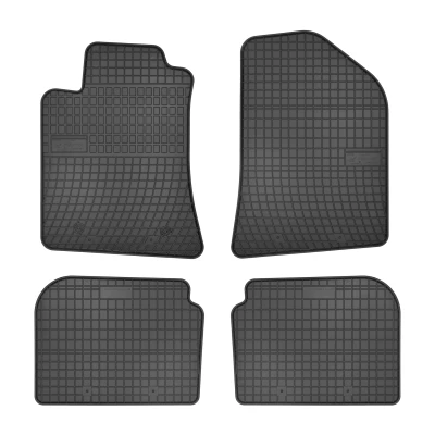 Bilde av FROGUM 0800 Gulvmatte sett gummi foran og bak 4 svart Skreddersydd TOYOTA: Avensis II Sedan