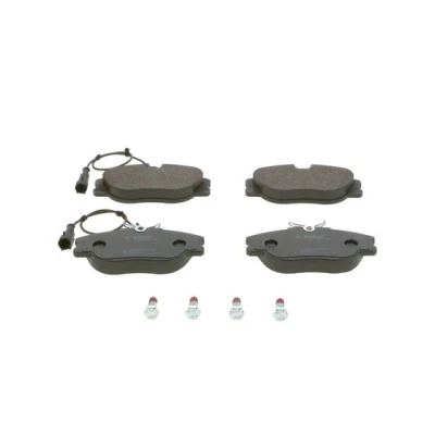 Bilde av BOSCH 0 986 460 942 Bremseklosser Low Metallic med integrert slitasjesensor antihyle blikk, skruer tilbehør LANCIA: Kappa Sedan