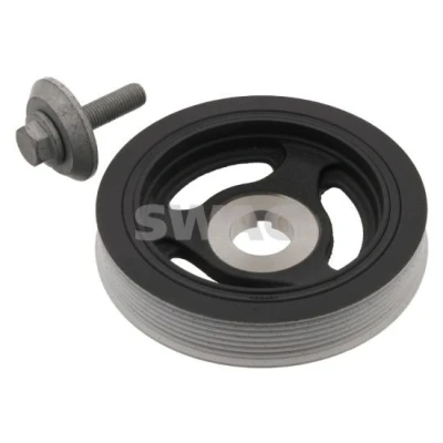 Bilde av SWAG 62 93 3798 Remskive Veivaksel 6PK 158 5 med skrue FORD: Galaxy Mk2 MPV, S Max Mk1, Focus 2 Kombi, VOLVO: S40 II, V50, V60 I