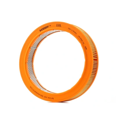 Bilde av HENGST FILTER E89L Luftfilter 62 279 Filterinnsats VOLKSWAGEN: Beetle, GOLF 2, 3, AUDI: 100 C3 Sedan, 80 B4 B3, SAAB: 96