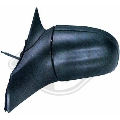 Bilde av Sidespeil Diederichs 1812024 høyre konveks, for manuell speiljustering OPEL: Corsa B Hatchback