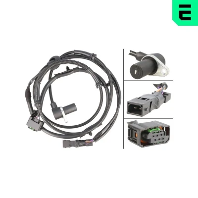 Bilde av OPTIMAL 06 S293 ABS sensor passiv 1190 1345, 920 AUDI: A4 B7 Avant, Sedan