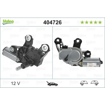 Bilde av VALEO ORIGINAL PART 404726 Vindusviskermotor 12 bak for høyre/venstre ratt VOLKSWAGEN: Polo IV Hatchback