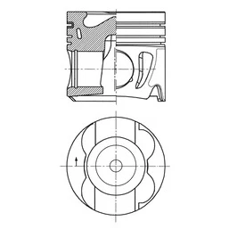 Bilde av Stempel KOLBENSCHMIDT 41716600