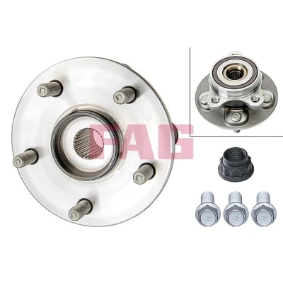Bilde av FAG 713 6217 20 Hjullagersett Bildet viser leveranseinnholdet 85, 151,9mm TOYOTA: C HR