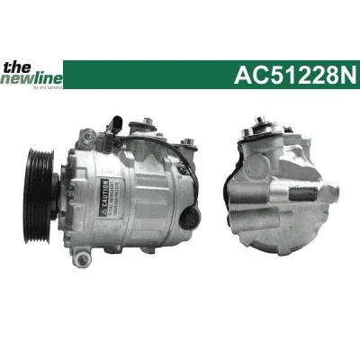 Bilde av The NewLine AC51228N Kompressor 7SEU16C AUDI: A8 D3