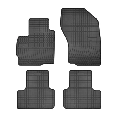 Bilde av FROGUM 0480 Gulvmatte sett gummi foran og bak 4 svart Skreddersydd PEUGEOT: 4008 SUV