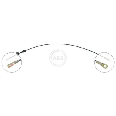 Bilde av A.B.S. K12461 Bremsekabel 538 Skivebrems MERCEDES BENZ: 190