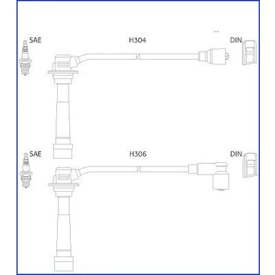 Bilde av HITACHI 134242 Pluggledninger