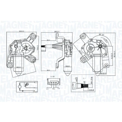 Bilde av Visker motor MAGNETI MARELLI 064070900010