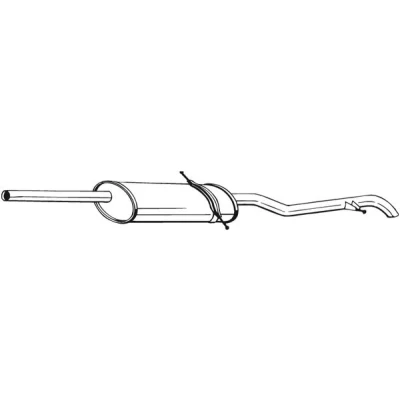 Bilde av sluttlyddemper, mercedes benz a klass [w168], 1684904221
